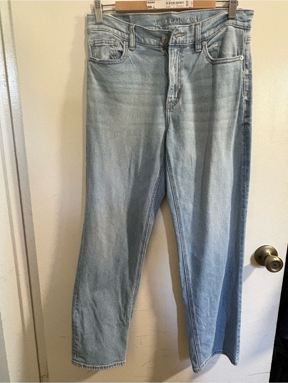 Straight Leg Denim Jeans - American Eagle